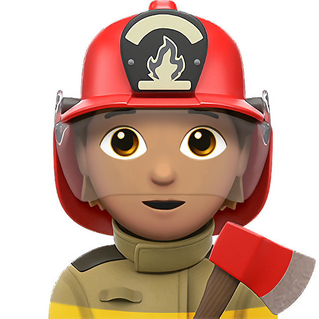 Firefighter: Medium Skin Tone