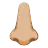 Nose: Medium-Light Skin Tone