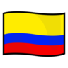 Flag: Colombia Emoji 🇨🇴 image - Emojidex style