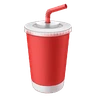 Samanlı Bardak Emoji 🥤 image - Huawei Harmony OS style