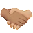 Handshake: Medium Skin Tone, Medium-Light Skin Tone