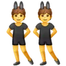 बनी कान वाली महिला Emoji 👯 image - Samsung style