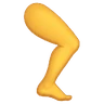 Jambe Emoji 🦵 image - Huawei Harmony OS style