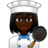 Woman Cook: Dark Skin Tone