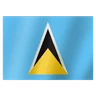 Flag: St. Lucia Emoji 🇱🇨 image - Huawei Harmony OS style