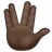 Vulcan Salute: Dark Skin Tone