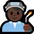Man Factory Worker: Dark Skin Tone