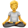 Person in Lotus-Position Emoji 🧘 image - Huawei Harmony OS style