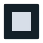 Black Square Button