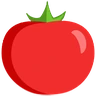 Emoji Roșie 🍅 image - Facebook Messenger (2016) style