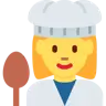 Woman Cook Emoji 👩‍🍳 image - Twitter / X (Twemoji) style