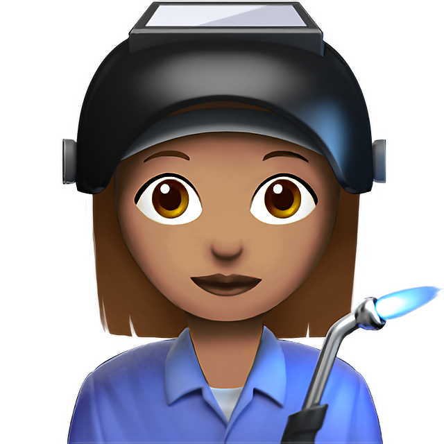 Woman Factory Worker: Medium Skin Tone