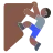 Person Climbing: Medium-Dark Skin Tone
