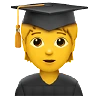 Student Emoji 🧑‍🎓 image - Apple style