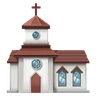 教会 Emoji ⛪ image - Huawei Harmony OS style