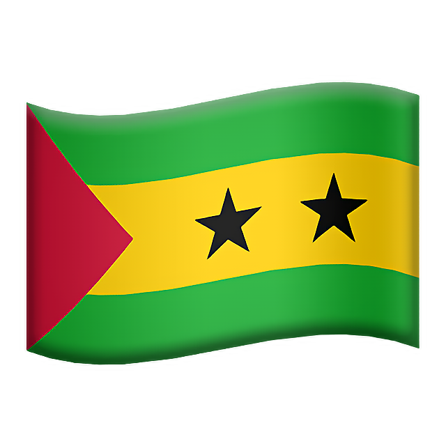 Flag: São Tomé & Príncipe