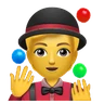 Żonglerka Emoji 🤹 image - Huawei Harmony OS style