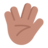 Vulcan Salute: Medium Skin Tone