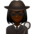 Woman Detective: Dark Skin Tone