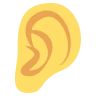 Emoji Fül 👂 image - EmojiTwo style
