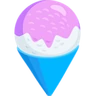 Emoji Borotvált jég 🍧 image - Facebook Messenger (2016) style