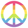 Peace Symbol Emoji ☮ image - EmojiTwo style