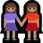 Women Holding Hands: Medium Skin Tone