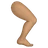 Leg: Medium Skin Tone