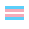 Transgender Flag Emoji 🏳️‍⚧️ image - SerenityOS style