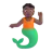 Merperson: Medium-Dark Skin Tone