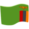 Flag: Zambia Emoji 🇿🇲 image - Facebook Messenger (2016) style