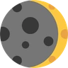 ワックスの三日月のシンボル Emoji 🌒 image - Skype style