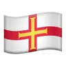 Flag: Guernsey Emoji 🇬🇬 image - Apple style