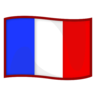 Flag: France Emoji 🇫🇷 image - Emojidex style