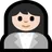 Woman Office Worker: Light Skin Tone