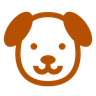 Face de chien Emoji 🐶 image - Docomo style