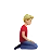 Man Kneeling Facing Right: Medium-Light Skin Tone