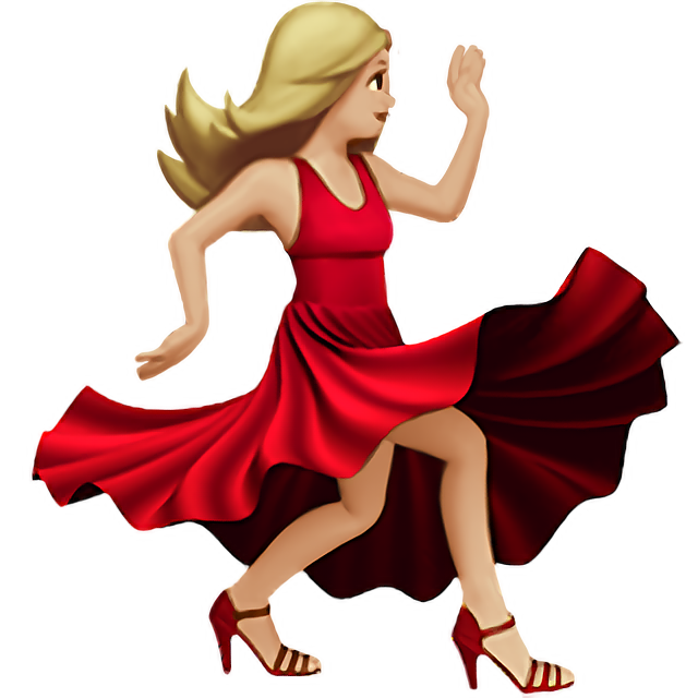 Woman Dancing: Medium-Light Skin Tone