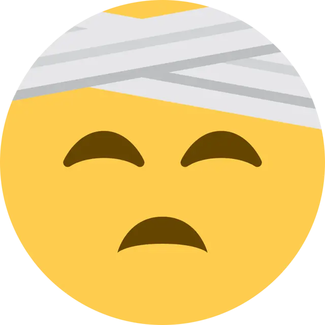 Face With Head-Bandage