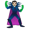 Supervillain: Light Skin Tone Emoji 🦹🏻 image - Google Noto Color style