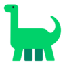 Emoji sauropod 🦕 image - Microsoft Classic 2D style