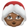 Mrs. Claus: Medium-Dark Skin Tone Emoji 🤶🏾 image - Huawei Harmony OS style