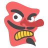 Эмодзи Японский гоблин 👺 image - EmojiTwo style