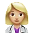 Woman Health Worker: Medium-Light Skin Tone