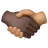 Handshake: Dark Skin Tone, Medium Skin Tone