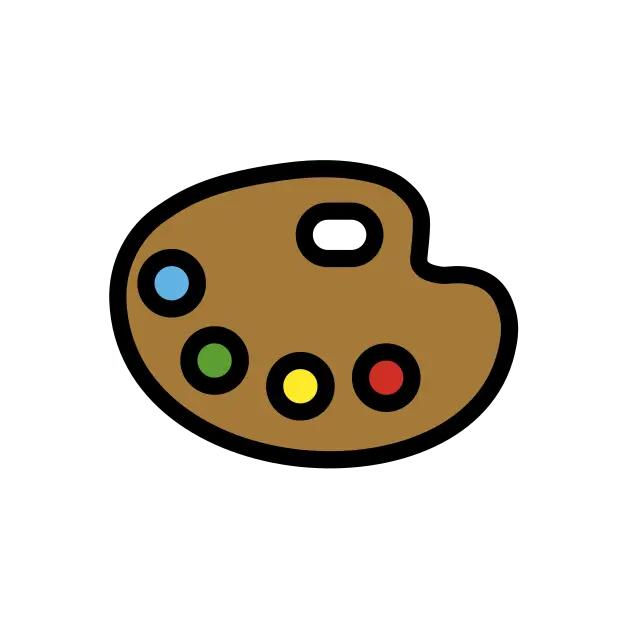 Palette de peintre