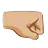 Right-Facing Fist: Medium-Light Skin Tone