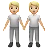 People Holding Hands: Medium-Light Skin Tone