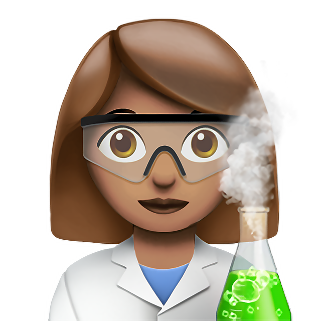 Woman Scientist: Medium Skin Tone