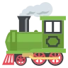 Emoji Gőzmozdony 🚂 image - EmojiTwo style